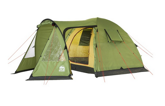 Палатка KSL CAMPO 4 PLUS (green; 390*240*195 см)